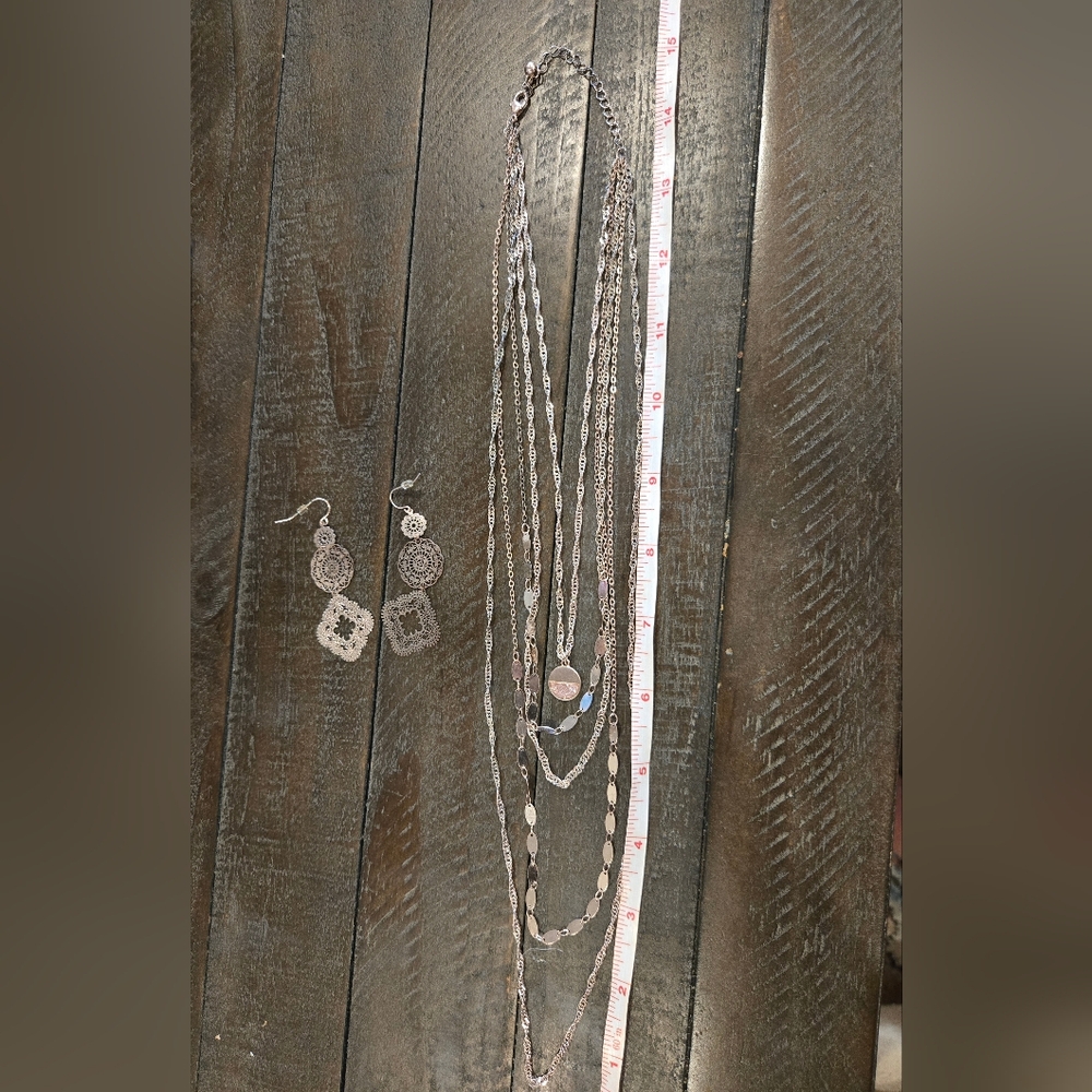 Necklace And Earring Set